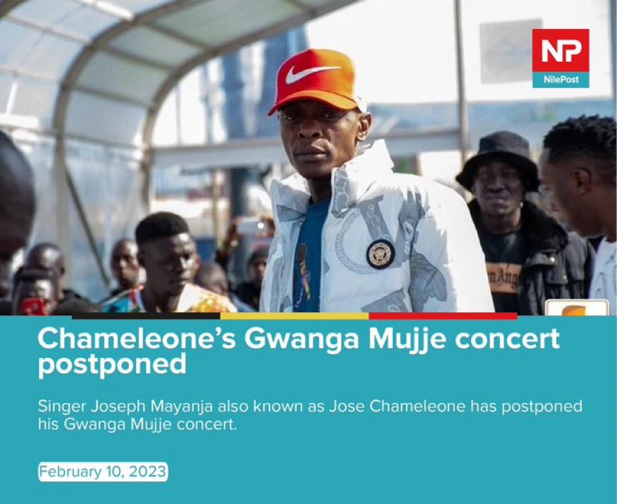 How Chameleon’s Gwanga Mujje Concert Turns Into Ground Zero Disaster