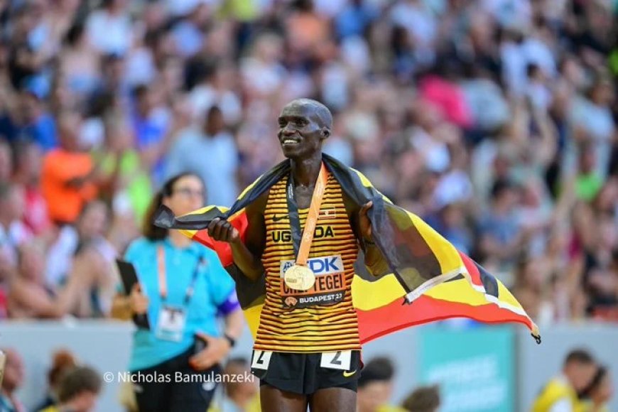 Cheptegei Secures Third Consecutive 10,000m Gold at World Athletics Championship.