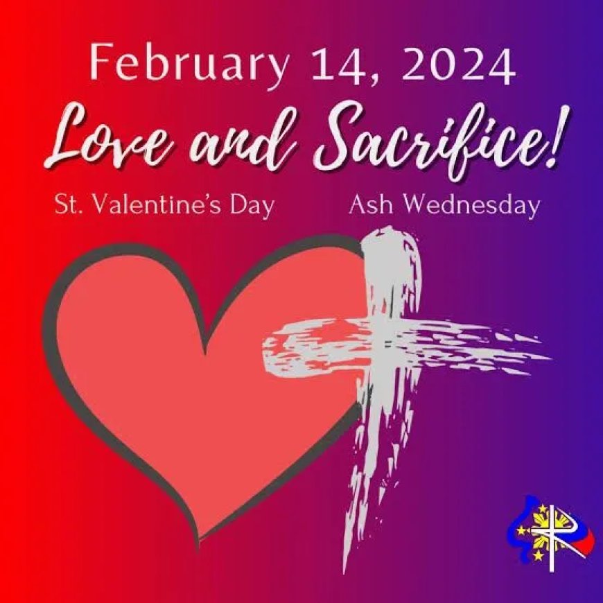 Balancing Tradition and Romance: Ash Wednesday Collides with Valentine's Day in February's Calendar Clash