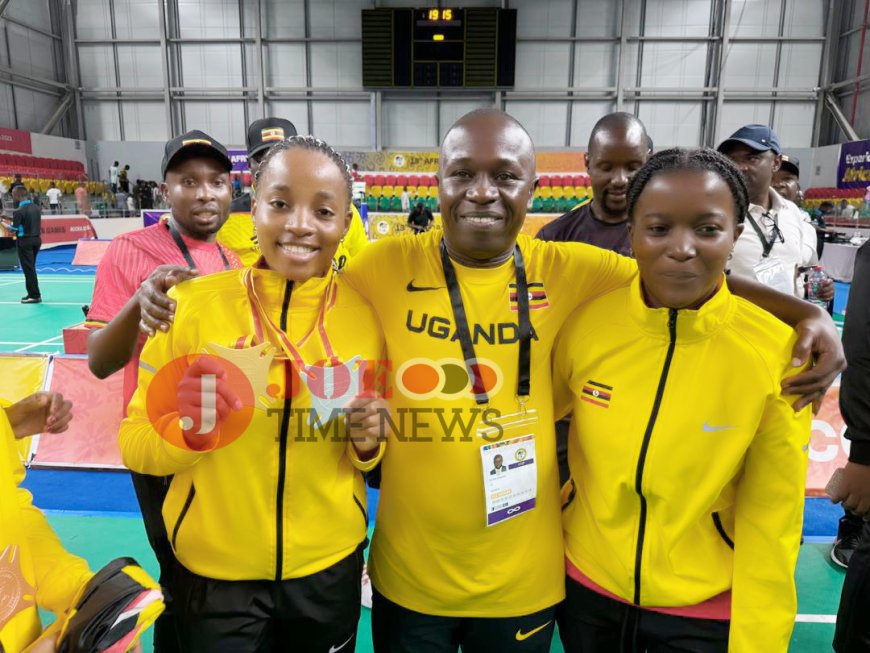 African Games 2023: Kobugabe and Mbabazi Secure Uganda's Historic Gold in Badminton